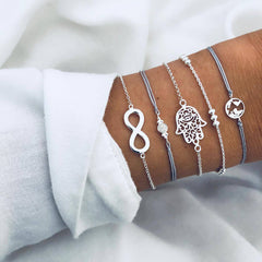 Bohemian Bracelets & Bangles Set Vintage Bead Boho Charm Bracelet For Women Jewelry Accessories Pulseras Mujer Bijoux Femme - MBC