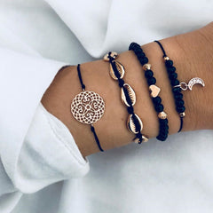 Bohemian Bracelets & Bangles Set Vintage Bead Boho Charm Bracelet For Women Jewelry Accessories Pulseras Mujer Bijoux Femme - MBC