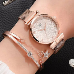 Luxury Magnetic Quartz Bracelet Watches - MBZ