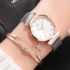 Luxury Magnetic Quartz Bracelet Watches - MBZ